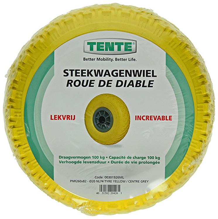 Load image into Gallery viewer, Mack by tente 1006185 - steekwagenwiel lekvrij pp velgø260mm | 3 stuks
