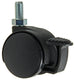 Mack by tente 1058962 - zwenkwiel met enkele wielrem vork pp, met schroefdr 40 mm | 10 stuks