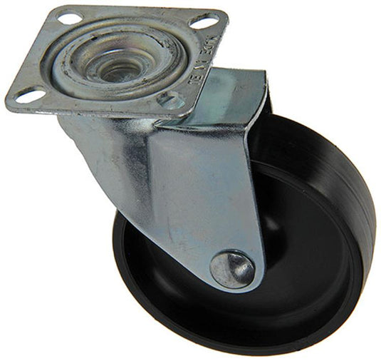 Mack by tente 1013181 - rol polyam.2 kogellagers met plaat 60mm | 12 stuks
