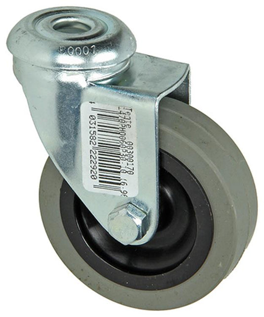 Mack by tente 1013183 - rubber rol 2 kogellagers centrgat 60mm | 6 stuks