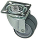 Mack by tente 1014734 - dubbel zwenkwiel 50mm op plaat | 8 stuks