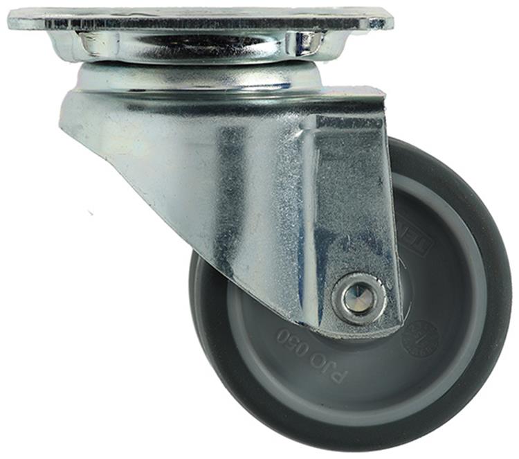 Load image into Gallery viewer, Mack by tente 1014734 - dubbel zwenkwiel 50mm op plaat | 8 stuks
