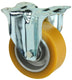 Mack by tente 1058929 - vast wiel, pu loopvlak plaat 125 mm | 4 stuks
