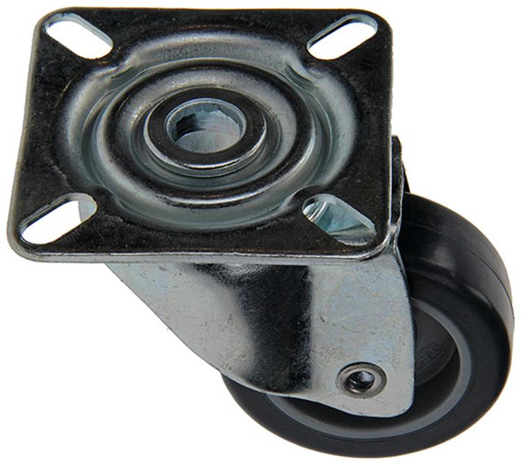 Load image into Gallery viewer, Mack by tente 1015240 - rubber rol 2 kogellagers met plaat 50mm | 18 stuks
