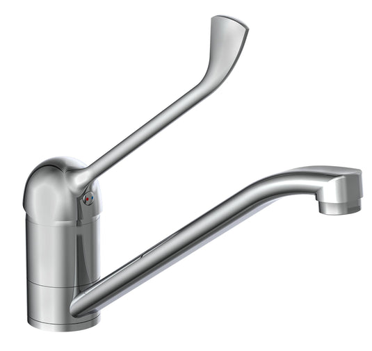 Ngk schutte vital ééngreepsmeraan keuken | chroom - 24250 - 24250