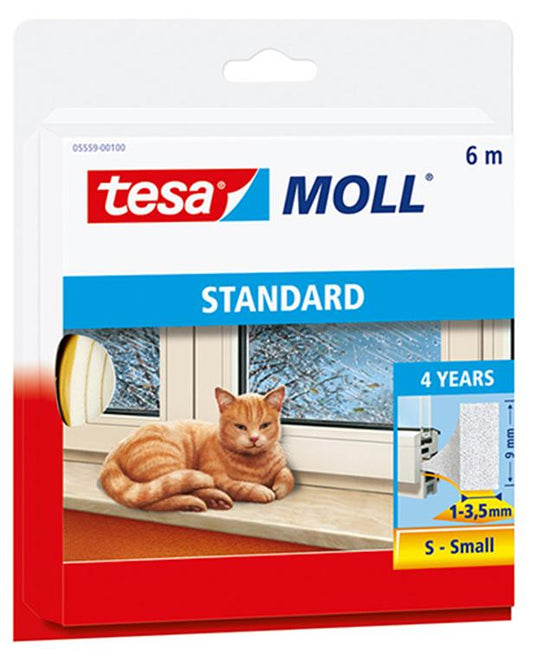 Tesa 1001368 - moll schuimstof wit 6x9 | 10 stuks