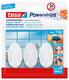 Tesa 1001524 - powerst.mini wit oval | 6 stuks