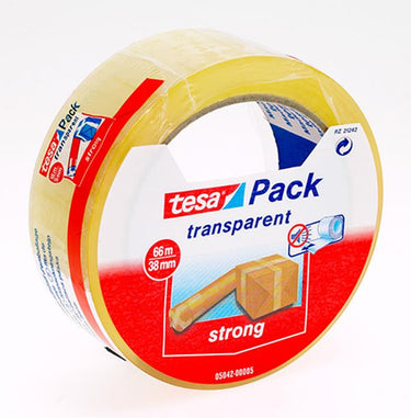 Tesa 1001351 - verp.tape eco 66x50 trsp | 6 stuks