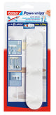 Tesa 1002613 - powerstrips hakenrek wit | 6 stuks