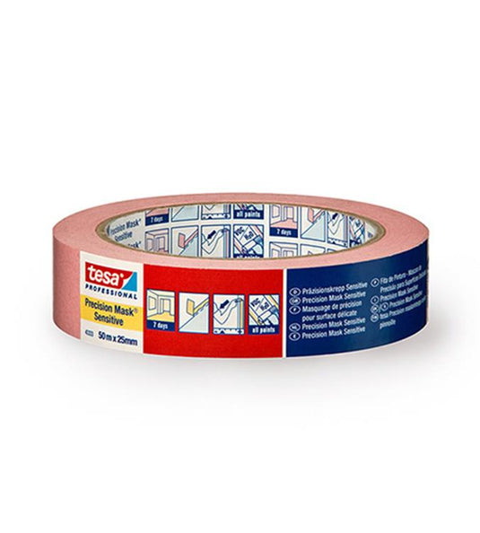Tesa professional 1009791 - 4333 prec mask sens 50m x 25mm | 6 stuks