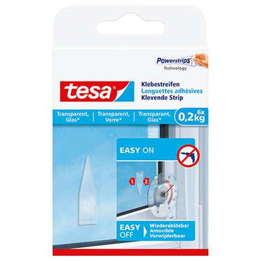 Tesa 1051175 - powerstrips® transp.-200g | 5 stuks