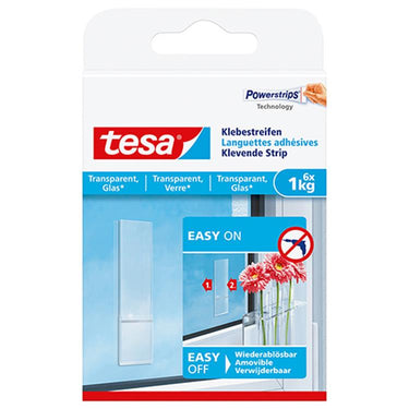 Tesa 1051176 - powerstrips® transp.- 1kg | 5 stuks
