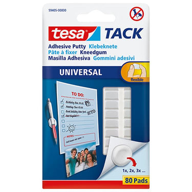 Tesa 1057380 - tack adhesive putty 80 st | 8 stuks