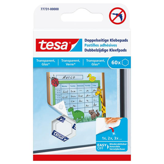 Tesa 1059905 - dubbelzijdige kleefpads | 15 stuks