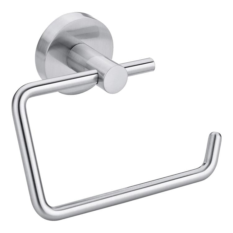 Load image into Gallery viewer, Tesa toiletrolhouder moon roestvrijstalen look zelfklevend zonder boren – 53x140x99mm
