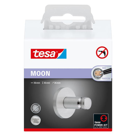Tesa 1061428 - moon handdoekhaak | 1 stuks