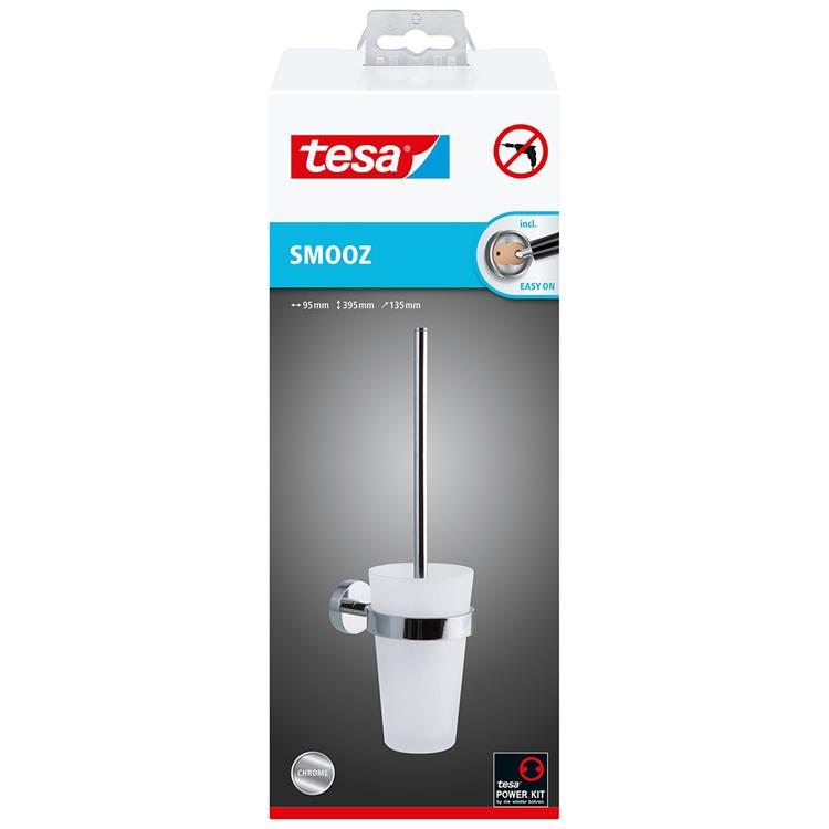 Afbeelding laden in galerijviewer, Tesa 1061436 - smooz toiletborstel | 1 stuks
