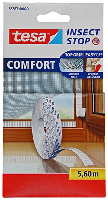 Tesa 1050481 - insect stop premium klittenbandtape 5,6m | 22 stuks