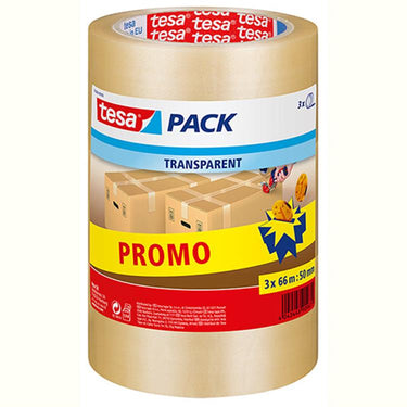 Tesa 1052179 - promo 3 x pack standard transp | 3 stuks