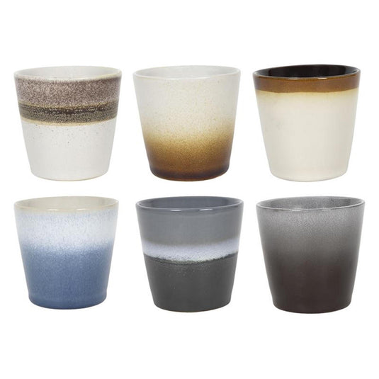 Svenska living koffiemok 'storm' ø7,5cm 200ml doos a 6