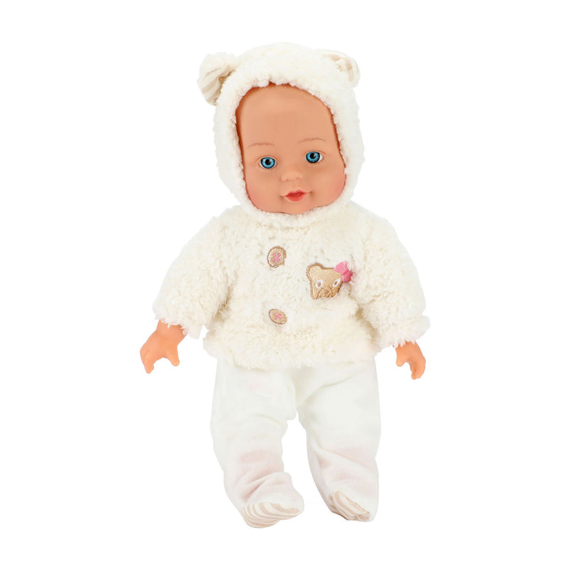 Load image into Gallery viewer, Beau Baby Babypop in Poppenzitje, 33cm
