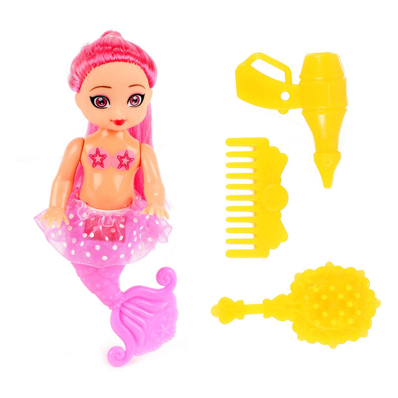 Load image into Gallery viewer, Toi-toys mermaids zeemeerminpop met kammetjes, 12cm
