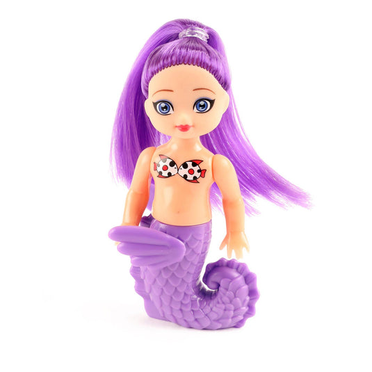 Toi-toys mermaids zeemeerminpop met accessoires, 12cm