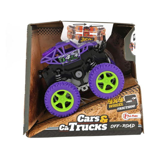 Toi-toys frictie monster truck stunt 360