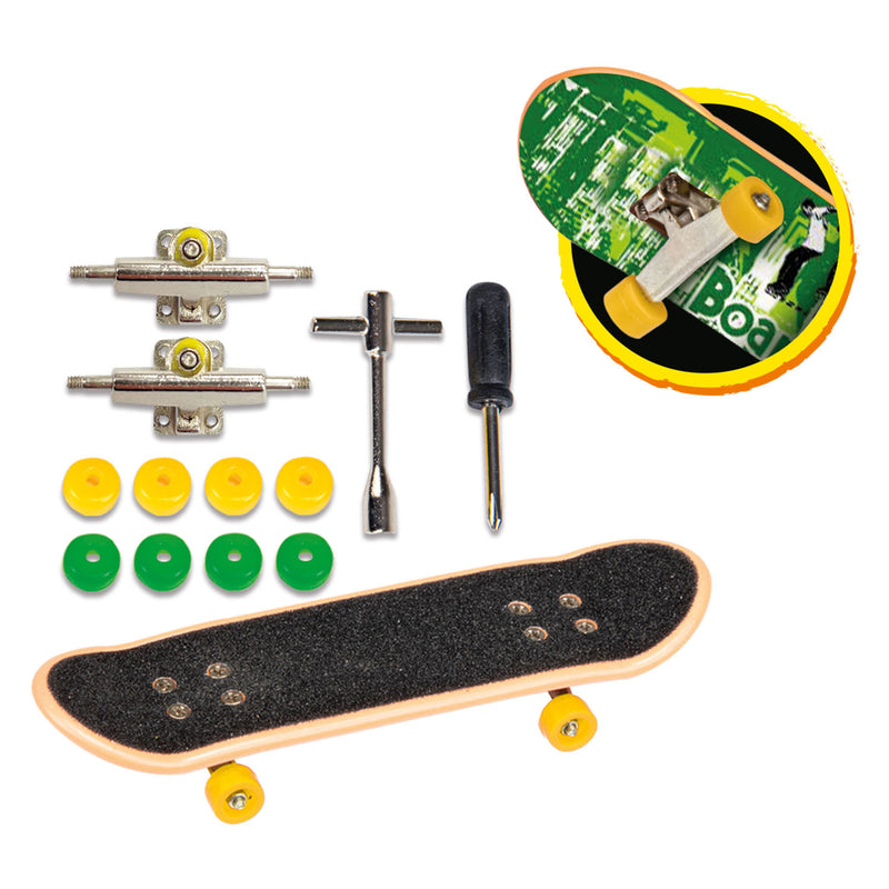 Load image into Gallery viewer, Toi-toys skate vinger skateboard met extra wielen
