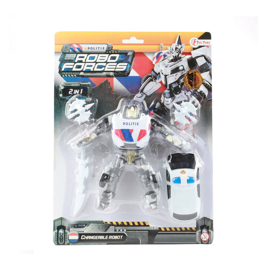 Toi-toys toi toys roboforces veranderrobot -politieauto- (nl)