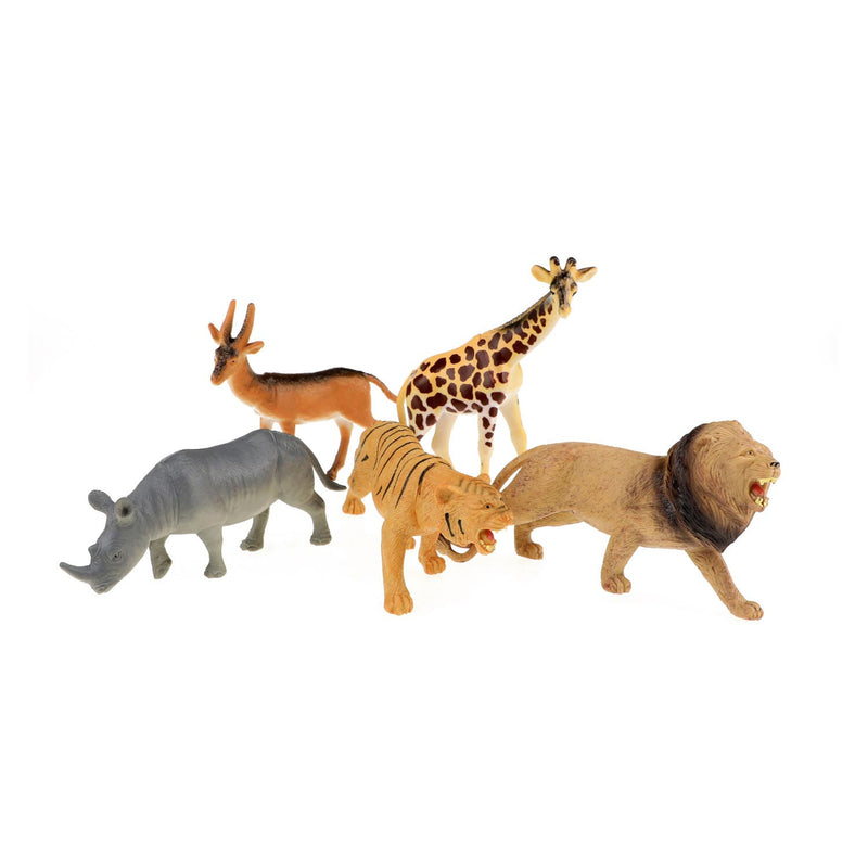 Load image into Gallery viewer, Toi-toys animal world wilde dieren deluxe, 5st.
