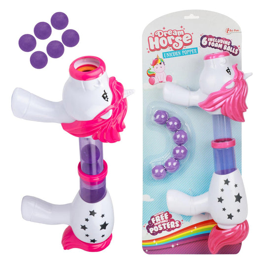 Dream horse eenhoorn afschietpistool met foamballen