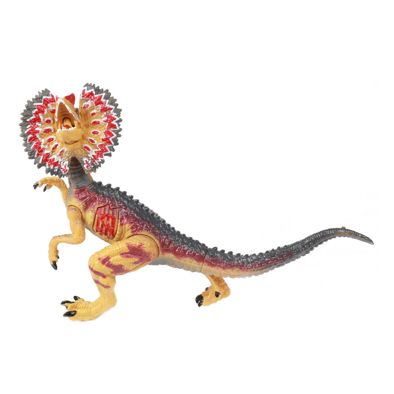Load image into Gallery viewer, Toi-toys world of dinosaurs dilophosaurus, beweegbare dino met geluid
