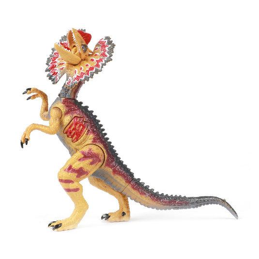 Toi-toys world of dinosaurs dilophosaurus, beweegbare dino met geluid