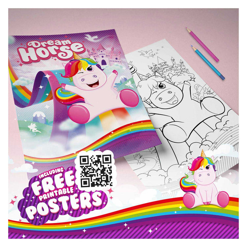 Load image into Gallery viewer, Toi-toys toi toys haarlok met glitters unicorn
