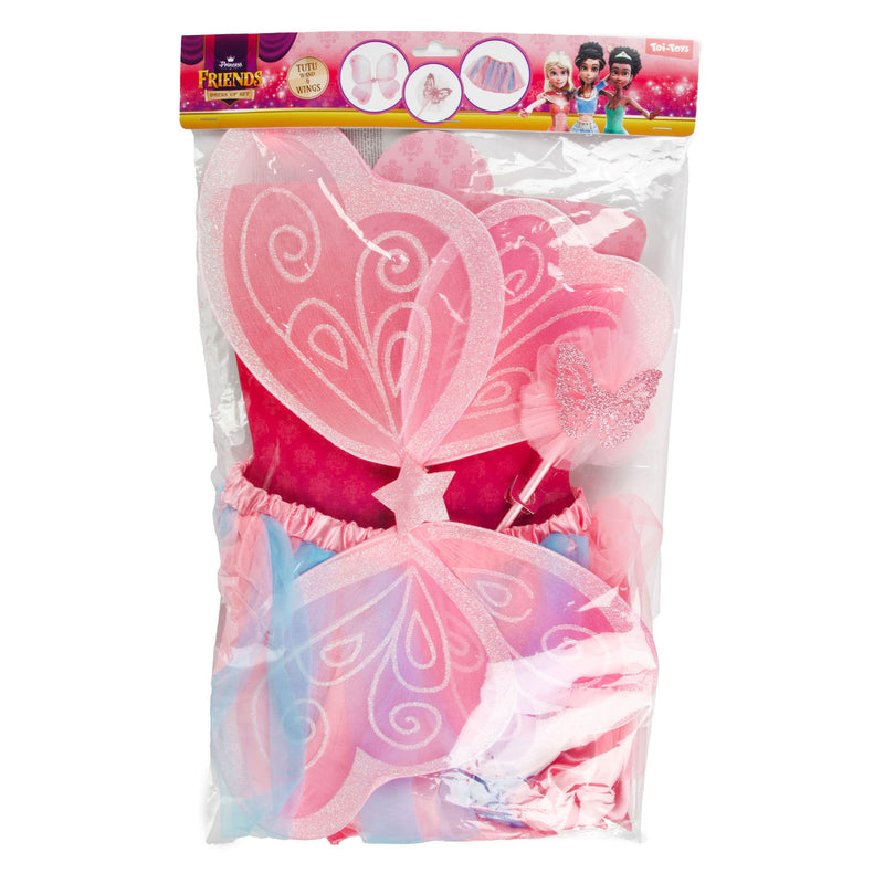 Load image into Gallery viewer, Toi-toys princess friends verkleedset met vleugels
