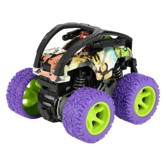 Cars Trucks Frictie Monster Truck Flip Over