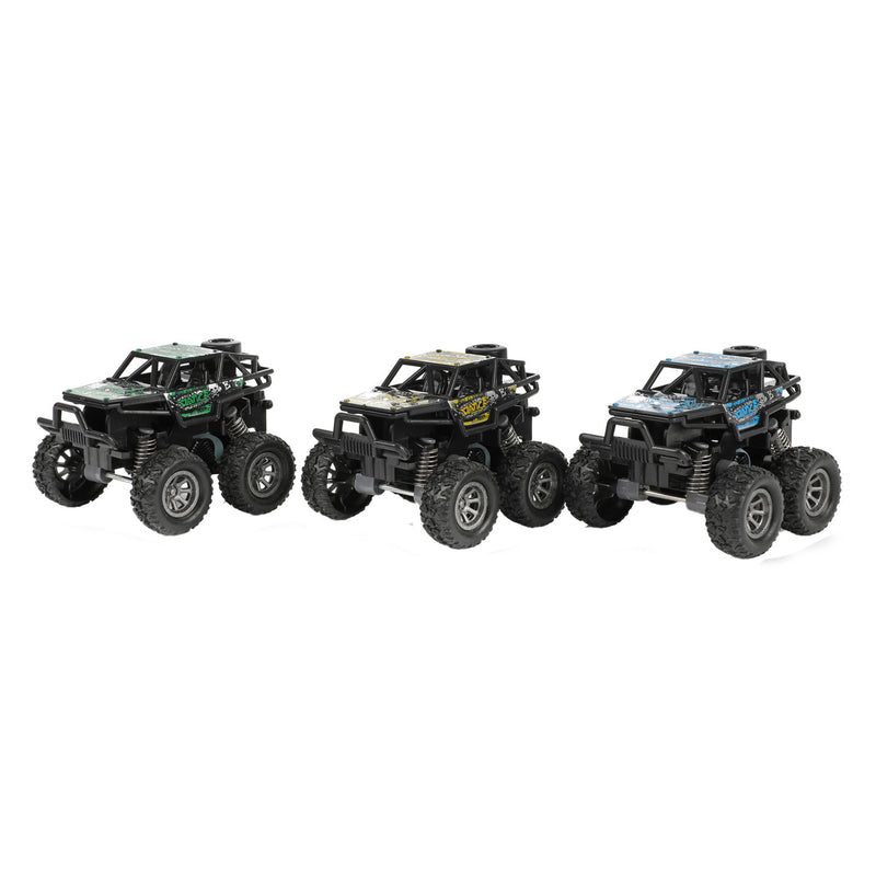 Load image into Gallery viewer, Toi-toys cars trucks pull-back monster truck 4x4
