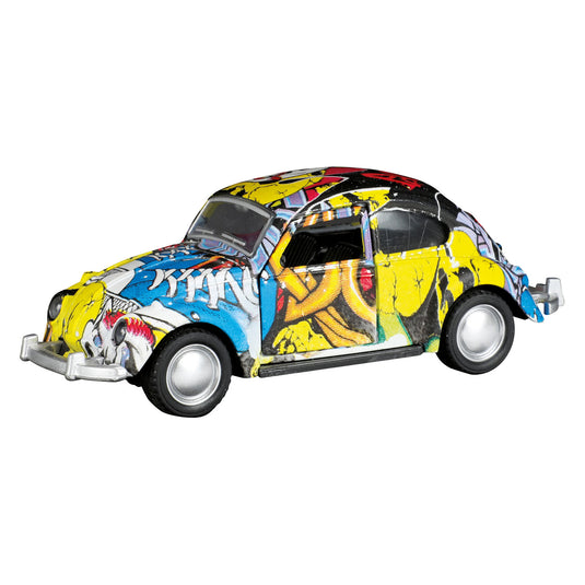 Metal Pull-back Graffiti Auto