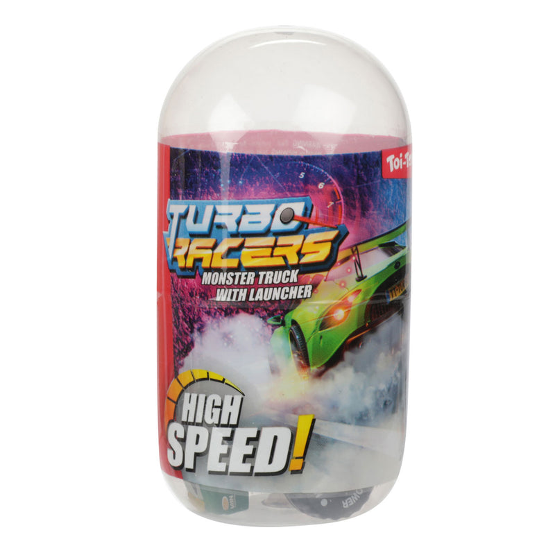 Load image into Gallery viewer, Turbo racers monster truck met afschieter in ei
