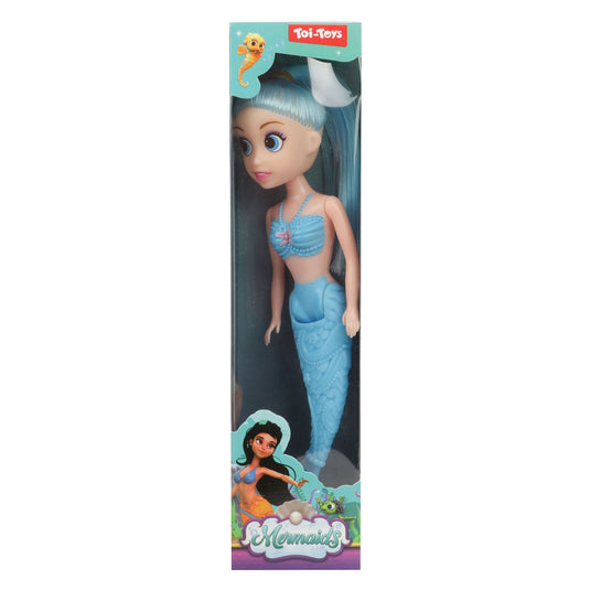 Toi-toys mermaids zeemeerminpop met buigbare staart, 18cm