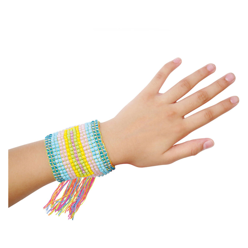 Load image into Gallery viewer, Toi-toys weefgetouw met garen en kralenset
