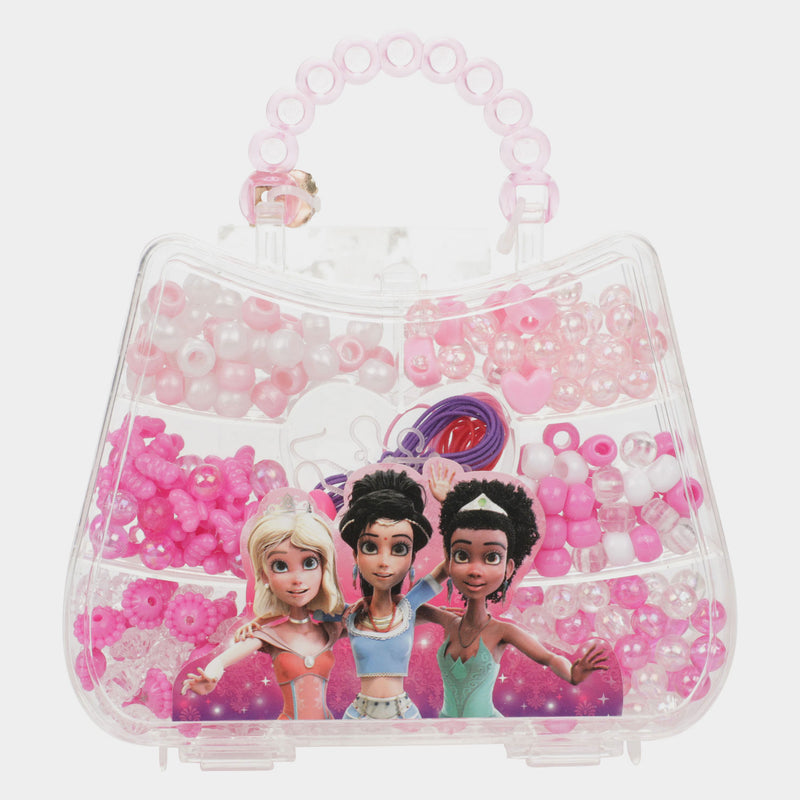 Load image into Gallery viewer, Toi-toys princess friends maak je eigen kralen sieraden in handtas
