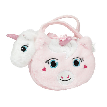 Toi-toys toi toys dream horse pluche eenhoorn in eenhoorntas 10x27x25cm