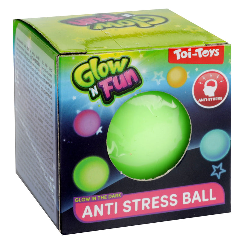 Load image into Gallery viewer, Toi-toys glow n fun anti stressbal glow in the dark
