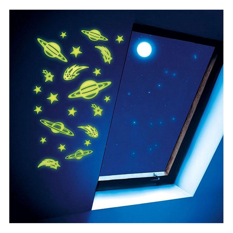 Load image into Gallery viewer, Toi-toys glow n fun glow in the dark space ruimtevaart
