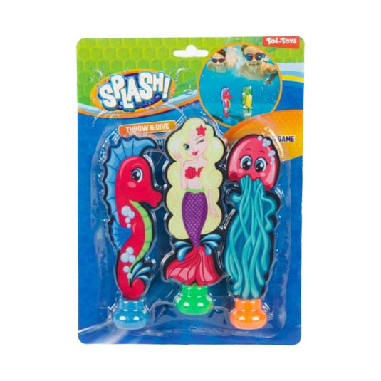 Toi-toys toi toys splash duikvissen sweet sea figures set a 3