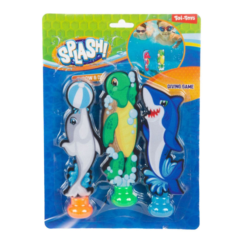 Load image into Gallery viewer, Toi-toys toi toys splash duikvissen sweet sea figures set a 3
