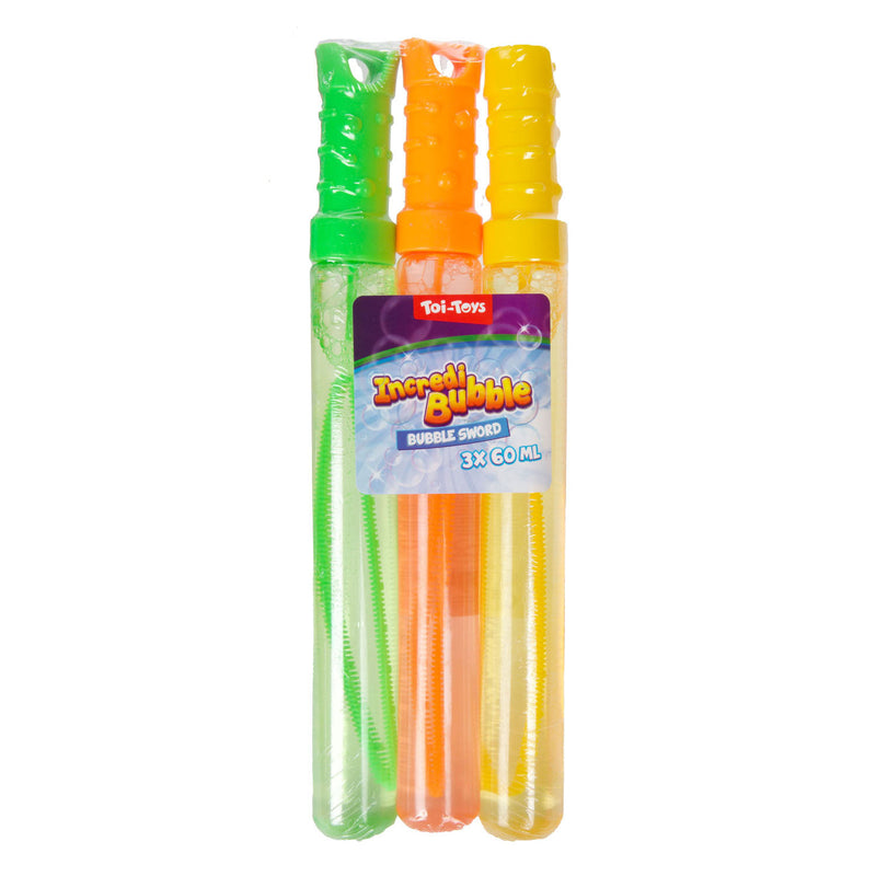 Load image into Gallery viewer, Toi-toys incredibubble bellenblaaszwaard 60ml, 3st.
