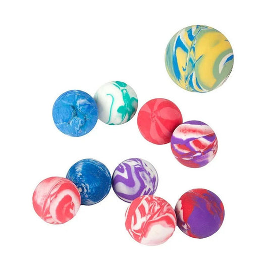 Toi-toys fun stuiterballen marble, 10st.